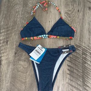 NWT Brazilian Bikini Set One Of A Kind